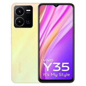 VIVO Y35 (Dawn Gold, 8GB RAM, 128GB Storage)