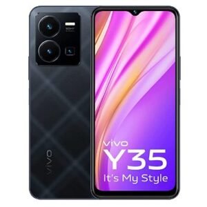 vivo Y35 (Agate Black, 8GB RAM, 128GB Storage)